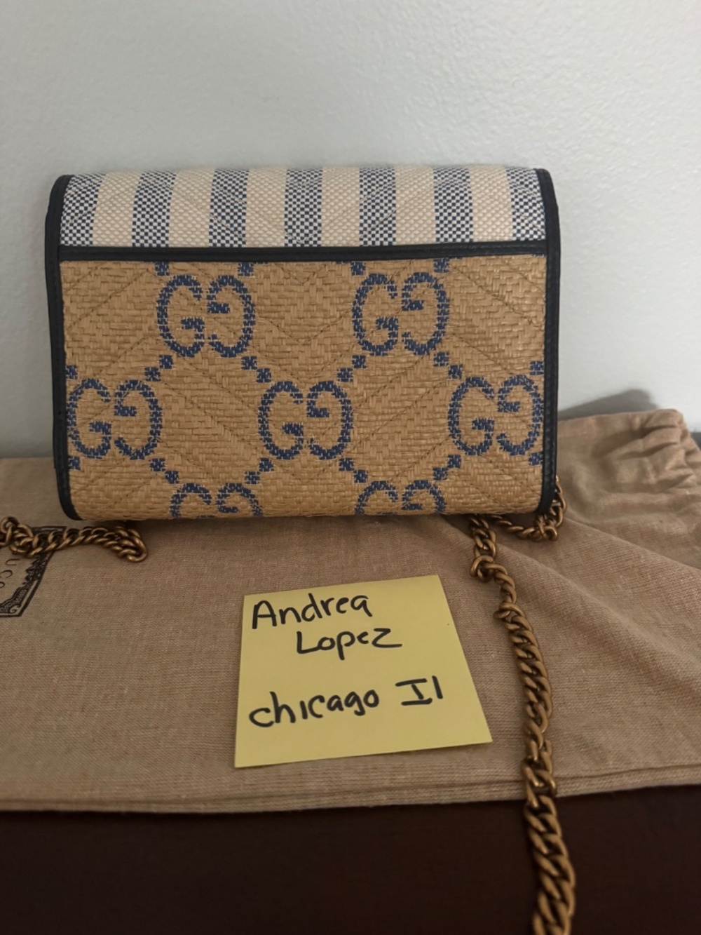 Gucci Vintage fun hottest look this summer authentic with proof - Picture 2 of 9